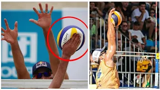 The Most Powerful Beach Volleyball Spikes EVER (HD)