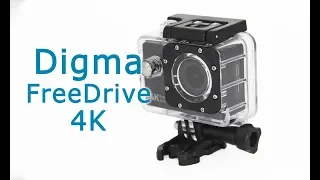 Обзор экшн-камеры Digma FreeDrive Action 4K