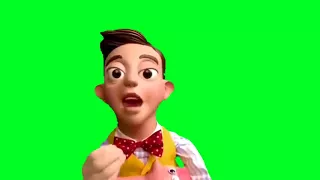 the mine song but it's dead green screen