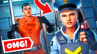 ARIANA GRANDE PRISON ESCAPE! (Fortnite Cops & Robbers)