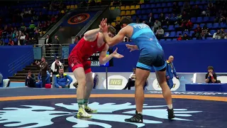 FS 97 kg ARTEM HASHENKO (UKR) - OLEKSANDR BYKANOV (UKR)