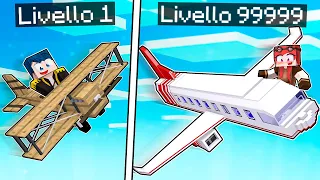 AEREOPLANO DA 1€ VS AEROPLANO DA 1.000.000€! - MINECRAFT