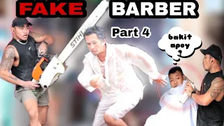 FAKE BARBER PART 4 "PUBLIC PRANK" | Tumakbo lahat😂