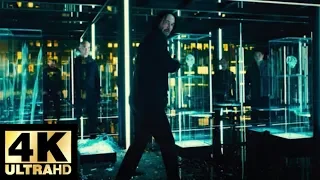 John wick: Chapter 3 - Parabellum(2019) - Glass room fight scene Movieclips