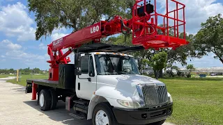 Sign Truck For Sale. Elliott L60 Under CDL All Points Equipment - 941-685-1141