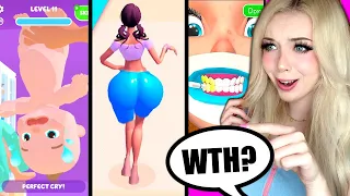 DO NOT PLAY THESE CURSED APPS FOR GIRLS...(THEY REMIND ME THAT BEING A GIRL IS WEIRD)