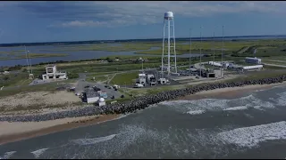 Rocket Lab facility at Wallops Flight Facility in Virginia