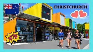 CHRISTCHURCH: Shipping containers create shopping mall after earthquakes (New Zealand) #tour