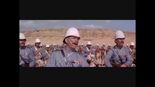 The Battle of Abu Klea (1885) - Mahdist War - Gordon Relief Expedition... clip from Khartoum (1966)