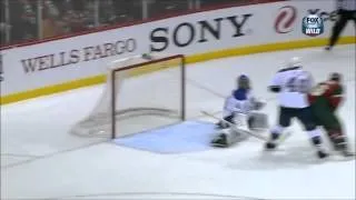 Jaroslav Halak Injured vs Wild April 1 2013