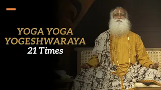 Yoga Yoga Yogeshwaraya  - 21 times - Boost your immunity