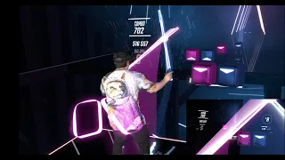 Beat Saber || Shatter Me by Lindsey Stirling (Expert+) || Mixed Reality