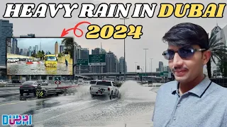 Heavy Rain and Flood in Dubai 2024🇦🇪 / Logon Nay Raat Bahir Guzari /Sab Doob Gaya / #Imram travel#1