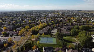 Hamptons Park H2 Tennis Court -- Mavic Mini 4k