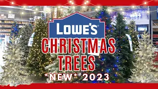 Deck Your Halls With *NEW* Lowe’s 2023 Christmas Tree Display 🎄