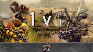 Warhammer 40k: Dawn of War 2 - 1v1 | Mr. Crewfinity - Techmarine [vs] funnyman2u - Plague Champion