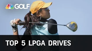 Top 5 LPGA Drives of All Time | Golf Channel