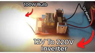 How to Make simple Inverter Circuit | 12v to 220v (200W)