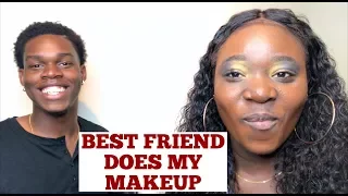 MY BEST FRIEND DOES MY MAKEUP (Gone EXTREMELY wrong lol)