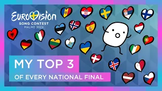 Eurovision 2024: My Top 3 of Every National Final