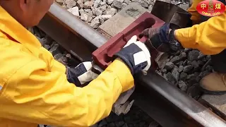 Railroad thermite welding  45s