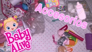 Todos los accesorios de mis baby Alives