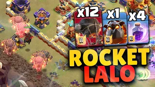 *NEW* Rocket Lavaloon Attack Strategy for Rocket Balloon Spotlight Event | Clash of Clans