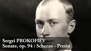 Prokofiev :: Sonate op. 94 (II) Scherzo: Presto :: Michel Bellavance & Marc Bourdeau