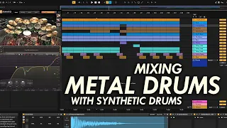 Mixing Metal Drums With Synthetic Drums | Ableton Live 10 Mixing Tutorial