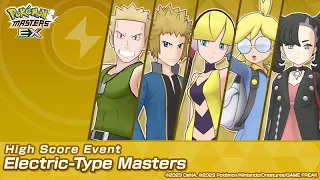 Pokemon Master EX: High Score Event Electric Type Masters 180K Completed (Season 2)