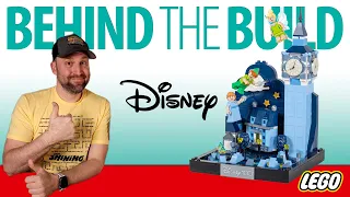 LEGO Disney Peter Pan & Wendy's Flight over London Review - Behind the Build 43232