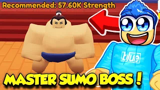 I Became THE STRONGEST SUMO WRESTLER AND BEAT MASTER SUMO IN SUMO SIMULATOR!