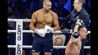 THIS IS THE BIGGEST COMEBACK OF BADR HARI #shorts #badrhari #knockout #kickboxing #glory