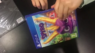 Распаковка Spyro для PS4