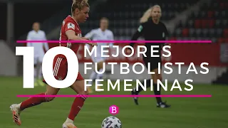 Mejores JUGADORAS FEMENINAS de FÚTBOL ⚽【Top 10】