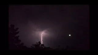 Spectacular Lightning Dances Across Nevada Night Sky