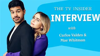 UP HERE's Carlos Valdes & Mae Whitman talk music, voices in their head, and more | TV Insider