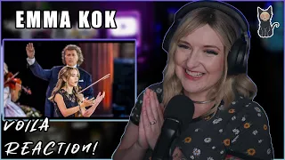 15 YEAR OLD EMMA KOK Feat. André Rieu - Voilà  | METAL HEAD REACTS