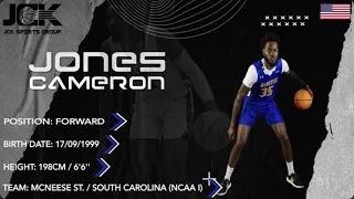 Cameron Jones || Scouting Report || 2023-2024