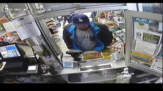 Armed Robbery Suspect Caught on Video    NR17358ti