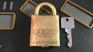 (151) All Brass ABUS 83/45  #QuickPickThursday