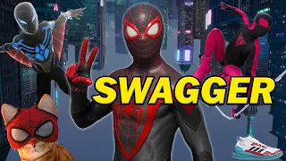 A Brief Look at Miles' Costumes in Spider-Man 2