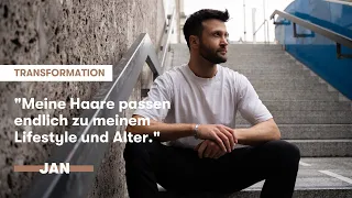 Mit der Glatze kann ich mich schlecht identifizieren - Jan aus Wien bekommt ein Haarsystem bei O.C.