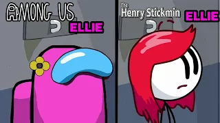 The Henry Stickman Among us Animation of Fleeing the Complex Ending Part 3 - Betraying Ellie