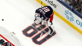 Blue Jackets honor Matiss Kivlenieks