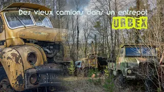 On a découvert un cimetière de vieux camions (URBEX)