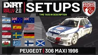 Peugeot 306 Maxi | TT SETUPS | 13 Locations | DiRT Rally 2.0