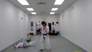 1 minute Karate Class: First 3 kicks in kihon waza (basic techniques)