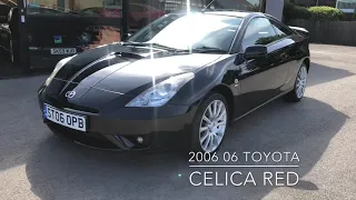 2006 06 Toyota Celica 1.8 Red