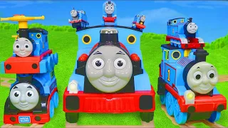 Une collection de trains Thomas